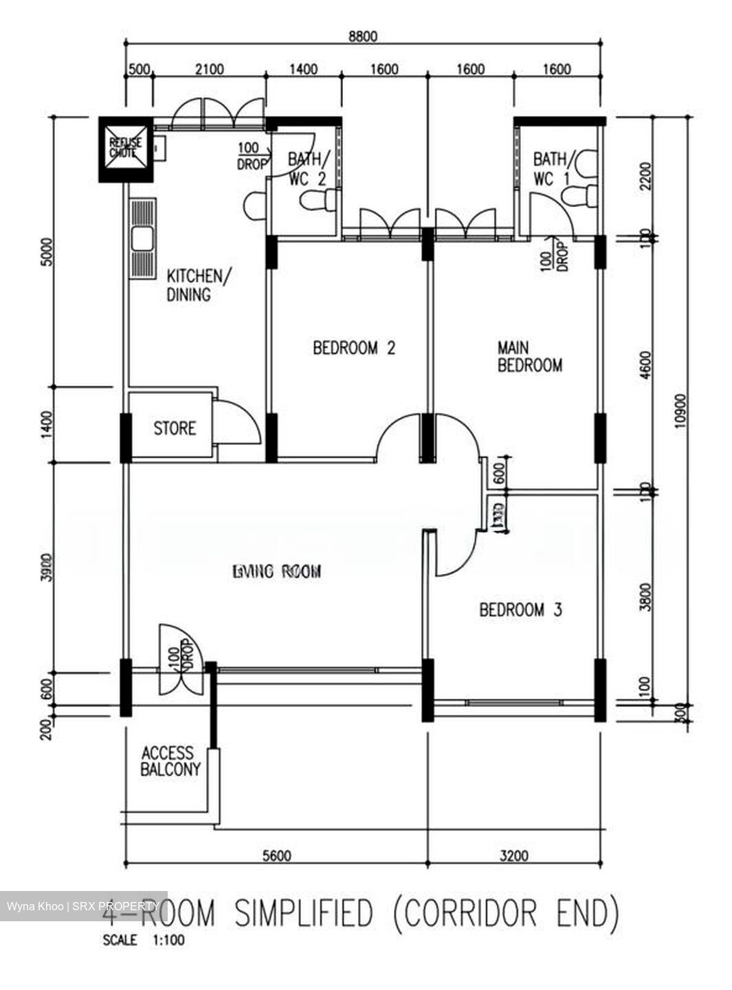 Blk 323 Serangoon Avenue 3 (Serangoon), HDB 4 Rooms #555453641